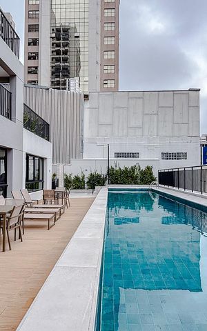 Studio para alugar com 35m², 1 quarto e sem vagaÁrea comum - Piscina