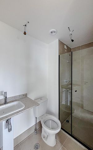 Studio para alugar com 35m², 1 quarto e sem vagaBanheiro