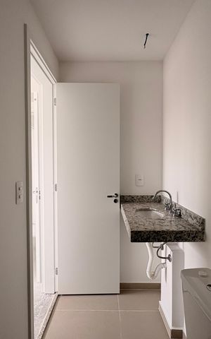 Apartamento à venda com 44m², 2 quartos e 1 vaga Apartamento à venda com 44m², 2 quartos e 1 vagaBanheiro da Suíte