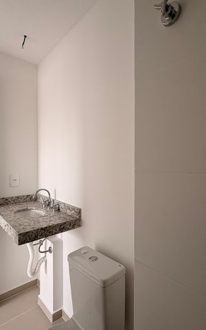 Apartamento à venda com 44m², 2 quartos e 1 vaga Apartamento à venda com 44m², 2 quartos e 1 vagaBanheiro da Suíte