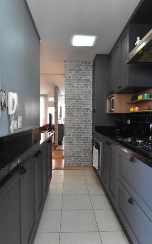 Apartamento para alugar com 57m², 2 quartos e 1 vagaCozinha