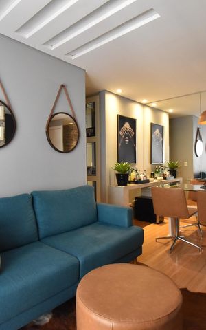 Apartamento para alugar com 57m², 2 quartos e 1 vagaSala