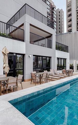 Studio para alugar com 35m², 1 quarto e sem vagaÁrea comum - Piscina
