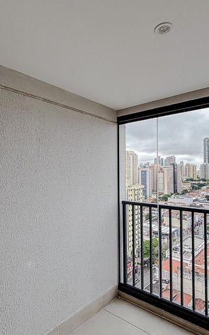 Studio para alugar com 35m², 1 quarto e sem vagaVaranda
