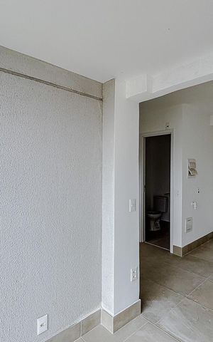 Studio para alugar com 35m², 1 quarto e sem vagaVaranda
