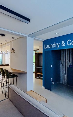 Studio para alugar com 35m², 1 quarto e sem vagaLavanderia