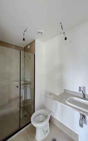 Studio para alugar com 35m², 1 quarto e sem vagaBanheiro