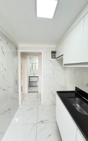 Apartamento para alugar com 36m², 1 quarto e sem vaga Apartamento para alugar com 36m², 1 quarto e sem vagaCozinha e Área de Serviço