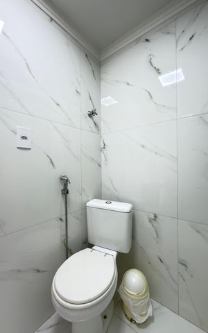 Apartamento para alugar com 36m², 1 quarto e sem vaga Apartamento para alugar com 36m², 1 quarto e sem vagaBanheiro Social