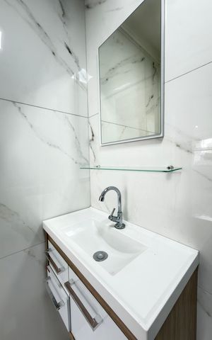 Apartamento para alugar com 36m², 1 quarto e sem vaga Apartamento para alugar com 36m², 1 quarto e sem vagaBanheiro Social