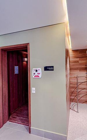 Studio para alugar com 35m², 1 quarto e sem vagaSaúna