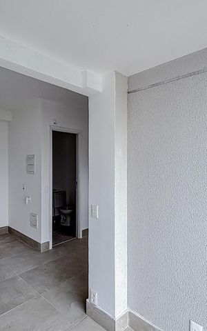 Studio para alugar com 35m², 1 quarto e sem vagaVaranda