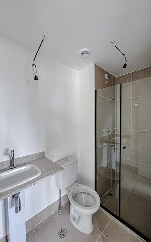 Studio para alugar com 35m², 1 quarto e sem vagaBanheiro