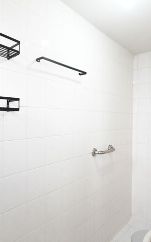 Studio para alugar com 26m², 1 quarto e sem vagaBanheiro da Suíte