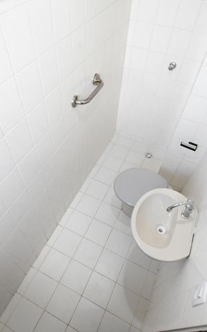 Studio para alugar com 26m², 1 quarto e sem vagaBanheiro da Suíte