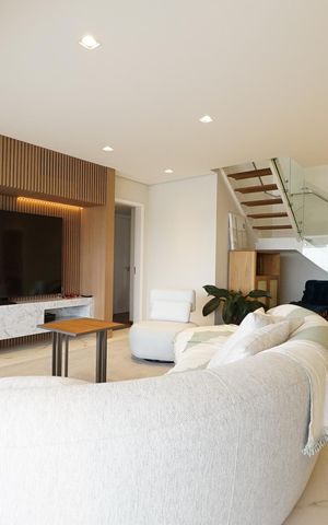 Apartamento para alugar com 220m², 2 quartos e 3 vagasSala