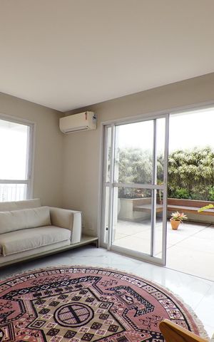 Apartamento para alugar com 220m², 2 quartos e 3 vagasSala