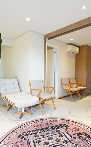 Apartamento para alugar com 220m², 2 quartos e 3 vagasSala