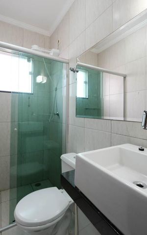 Casa de condomínio para alugar com 55m², 2 quartos e 1 vagaSuíte 1
