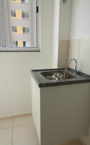 Apartamento para alugar com 45m², 2 quartos e 1 vagaCozinha e Área de Serviço