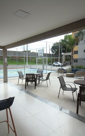 Apartamento para alugar com 45m², 2 quartos e 1 vagaÁrea comum