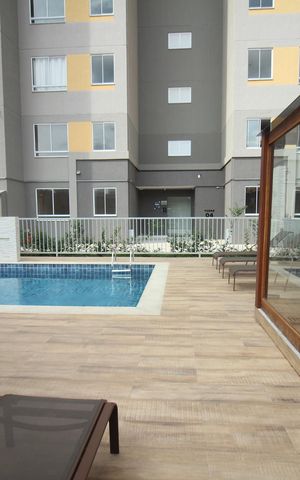 Apartamento para alugar com 45m², 2 quartos e 1 vagaÁrea comum