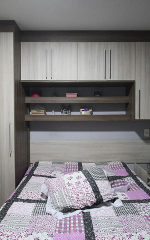 Apartamento para alugar com 47m², 2 quartos e 1 vagaQuarto 1