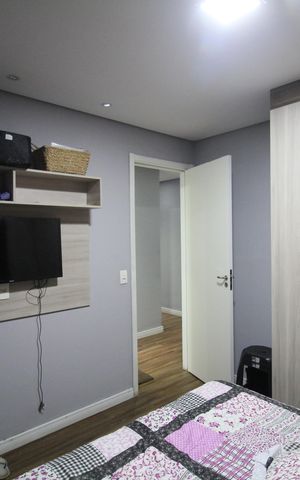 Apartamento para alugar com 47m², 2 quartos e 1 vagaQuarto 1