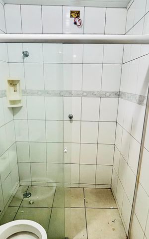 Casa para alugar com 100m², 2 quartos e 1 vaga Casa para alugar com 100m², 2 quartos e 1 vagaBanheiro