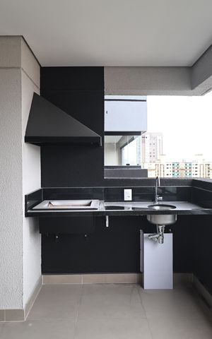 Apartamento à venda com 112m², 2 quartos e 3 vagas Apartamento à venda com 112m², 2 quartos e 3 vagasVaranda gourmet