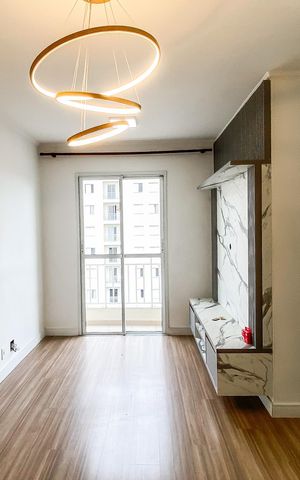 Apartamento para alugar com 47m², 2 quartos e 1 vaga Apartamento para alugar com 47m², 2 quartos e 1 vagaSala