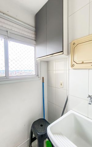 Apartamento para alugar com 47m², 2 quartos e 1 vaga Apartamento para alugar com 47m², 2 quartos e 1 vagaÁrea de Serviço