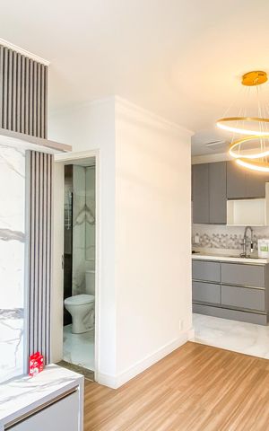 Apartamento para alugar com 47m², 2 quartos e 1 vaga Apartamento para alugar com 47m², 2 quartos e 1 vagaSala