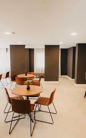 Apartamento para alugar com 36m², 2 quartos e 1 vagaÁrea comum - Salão de festas