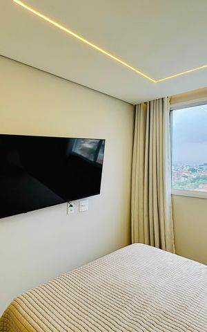 Apartamento para alugar com 36m², 2 quartos e 1 vagaQuarto 1