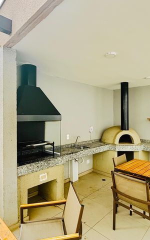 Apartamento para alugar com 36m², 2 quartos e 1 vagaÁrea comum - Churrasqueira