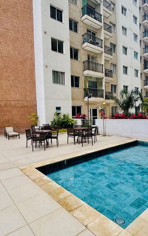 Apartamento para alugar com 36m², 2 quartos e 1 vagaÁrea comum - Piscina