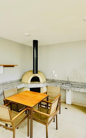 Apartamento para alugar com 36m², 2 quartos e 1 vagaÁrea comum - Churrasqueira