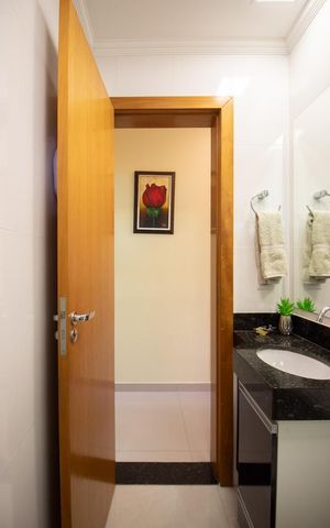 Apartamento à venda com 90m², 3 quartos e 2 vagasBanheiro Social