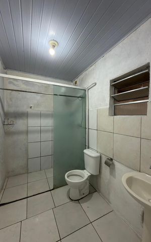 Casa para alugar com 60m², 1 quarto e sem vaga Casa para alugar com 60m², 1 quarto e sem vagaBanheiro Social