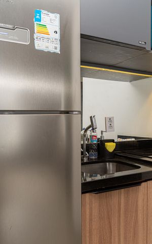 Studio à venda com 38m², 1 quarto e sem vaga Studio à venda com 38m², 1 quarto e sem vagaCozinha