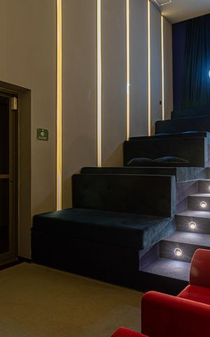 Studio à venda com 38m², 1 quarto e sem vaga Studio à venda com 38m², 1 quarto e sem vagaÁrea comum - Sala Cinema