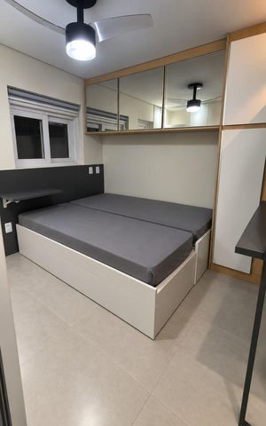 Studio para alugar com 17m², 1 quarto e sem vaga Studio para alugar com 17m², 1 quarto e sem vagaSala/Quarto
