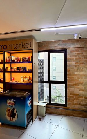 Apartamento para alugar com 32m², 1 quarto e sem vaga