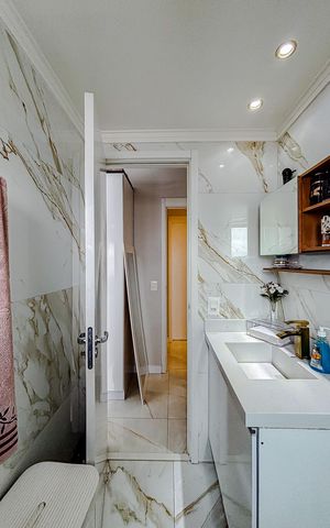Apartamento para alugar com 88m², 3 quartos e 1 vagaBanheiro da Suíte