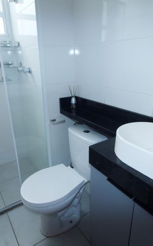 Apartamento para alugar com 47m², 2 quartos e 1 vagaBanheiro da Suíte