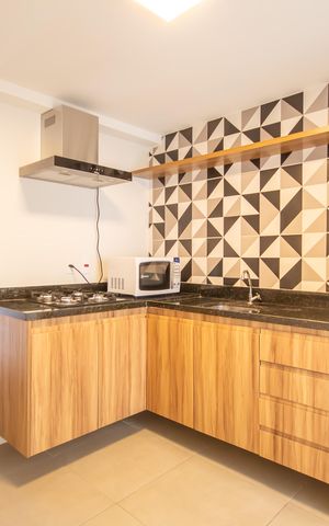 Apartamento para alugar com 33m², 1 quarto e sem vagaÁrea comum - Salão de festas