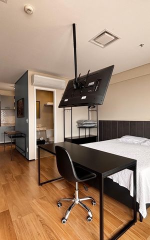 Apartamento para alugar com 46m², 1 quarto e 1 vaga Apartamento para alugar com 46m², 1 quarto e 1 vagaQuarto