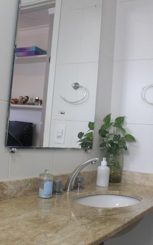 Apartamento à venda com 72m², 2 quartos e 1 vagaBanheiro da Suíte