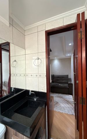 Apartamento à venda com 42m², 2 quartos e 1 vaga Apartamento à venda com 42m², 2 quartos e 1 vagaBanheiro Social